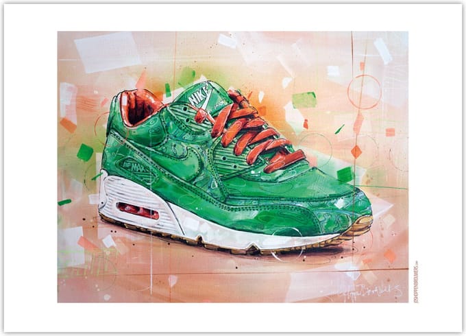 Sneaker poster Homegrown 70x50 cm