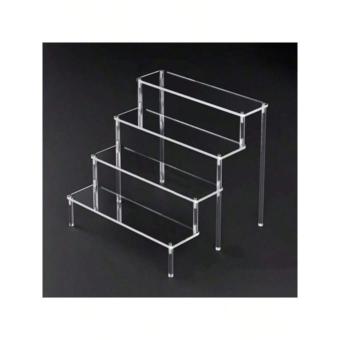 1 Set Acryl Dessert Display Stand, Cupcake Stand, Snack Stand, Buffet Dessert Tafel, Verjaardagsfeest, Bruiloft Tafelblad Display 4 Layers