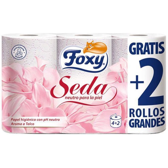Toilet rol Seda PH Neutro Foxy (6 uds)