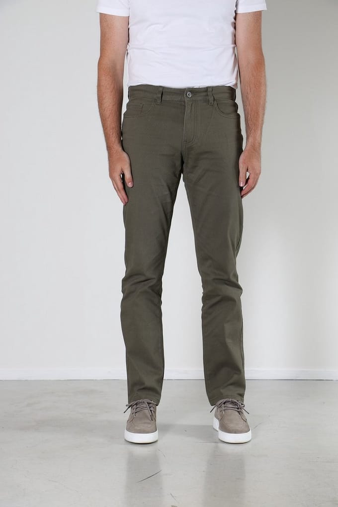 New Star Nyon printed twill army broek heren - W40 / L34