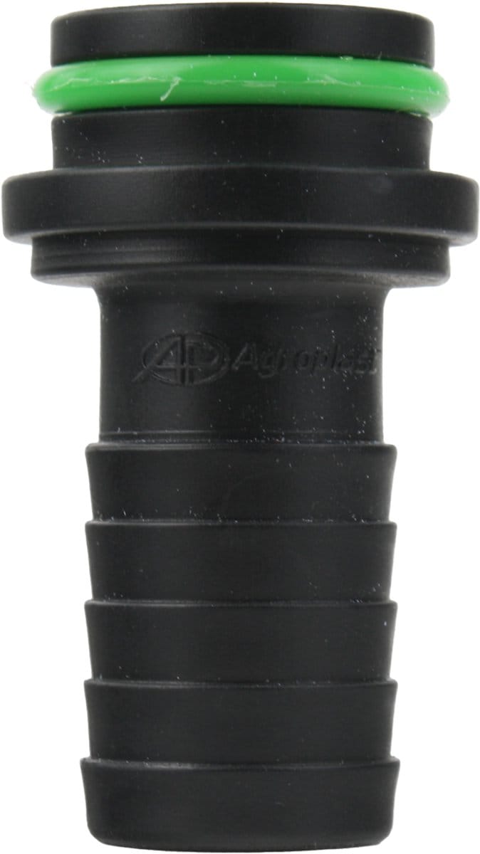 Agroplast - Rechte Aansluitplug - fi20mm - 1'' Bevestiging - AP21WP20/1 228260