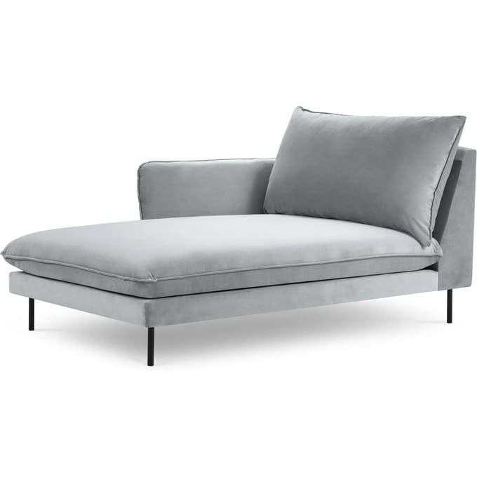 Chaise longue Vienna links velvet | Cosmopolitan Design