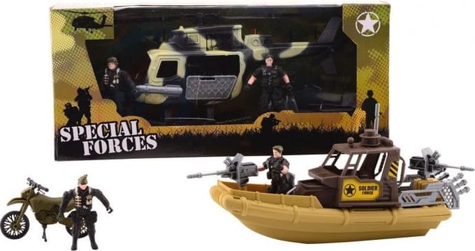 Army forces speelset groot - Leger speelgoed - Soldaatje - Speelgoed soldaat