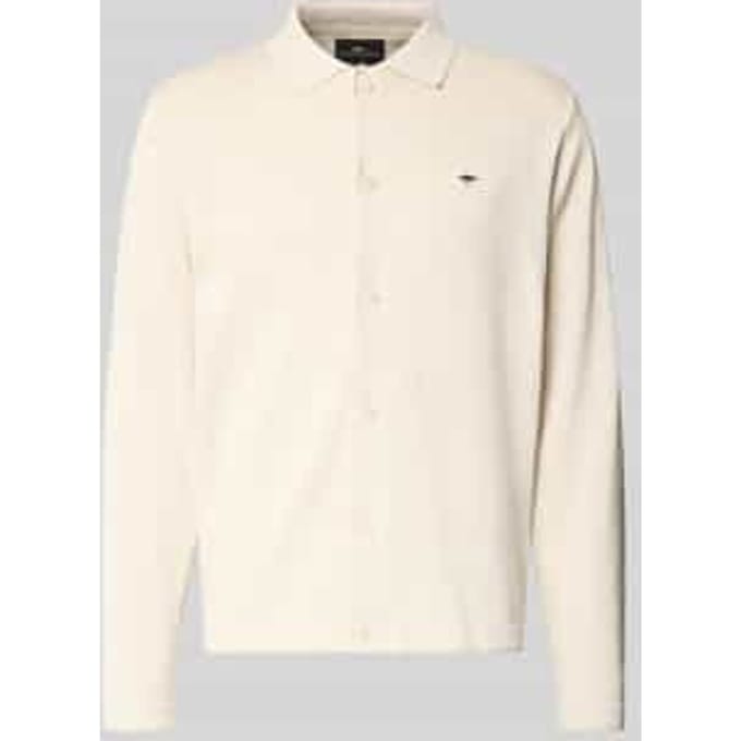 Fynch-Hatton Vest Subtle Cotton Mélange Buttoned Superfine Cotton New Off White / male