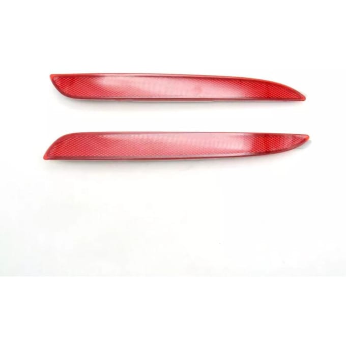 Links & Rechts Rode Achterbumper Reflector Voor Mazda 3 2008-2012 BFF4-51-5M0AF pink