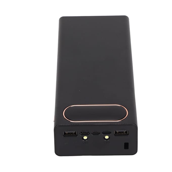 L16 16x18650 DIY Powerbank 2 USB Uitgang Batterijhouder met LCD-scherm en Micro Type C Ingang