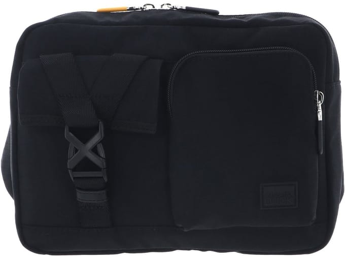 MANDARINA DUCK gordeltas Y-LITE Bum Bag Black zwart