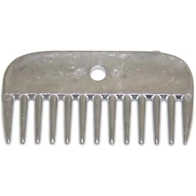 Aluminium paardenhaar kam HFI