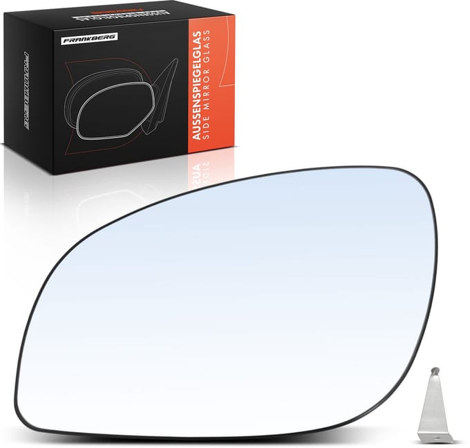 Frankberg 1x buitenspiegelglas links voor Opel