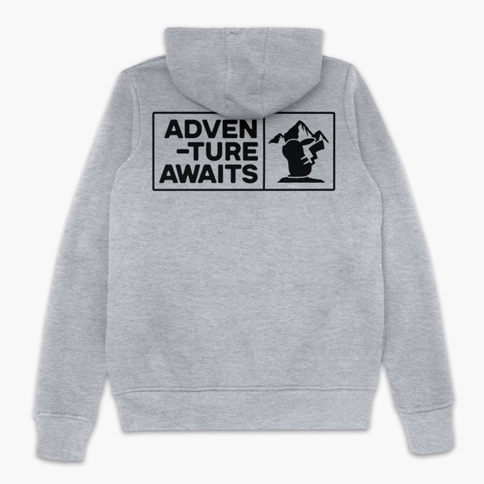 Pokémon Adventure Awaits Hoodie - Grey - S