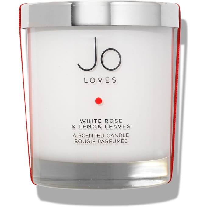 Jo Loves White Rose & Lemon Leaves A Scented Candle