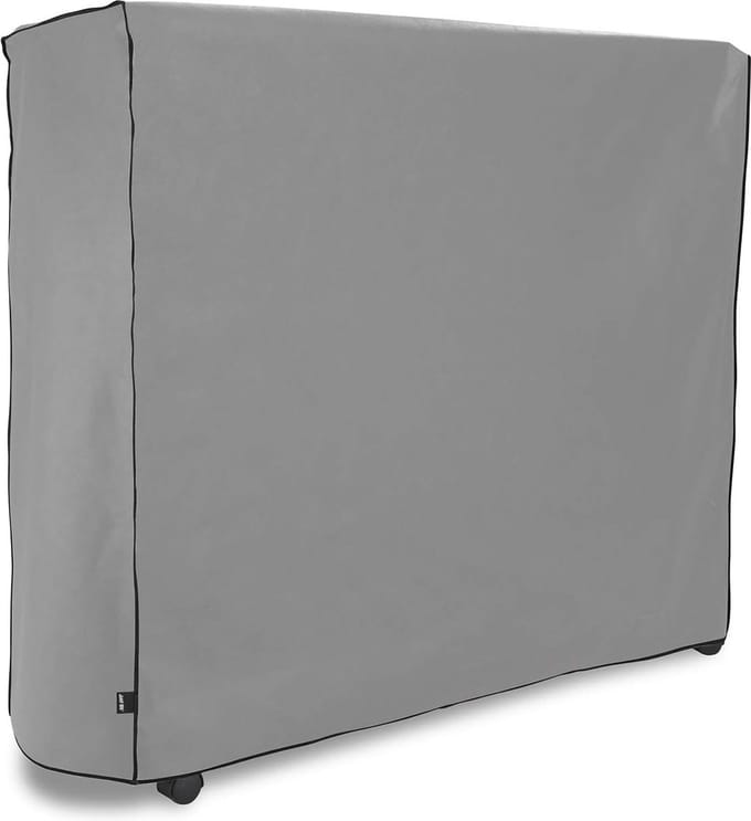 Hoes voor J-Dubbele-Opklapbare bedden, Polypropyleen 120 cm, zwart