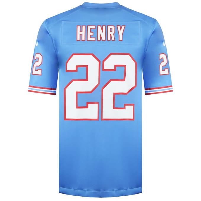 Nike NFL Tennessee Titans 22 Derrick Henry Heren Classic Jersey
