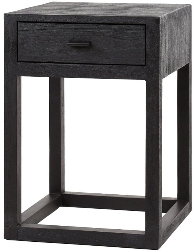 AnLi Style Nachtkastje Black Square 1L