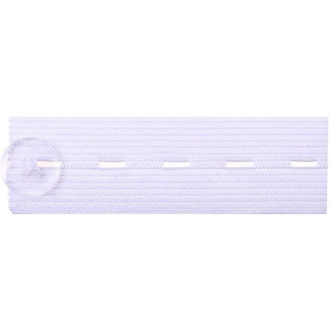 2 pièces Boucle d'extension de taille de jean, Cordon d'ajustement élastique, Modification de petite circonférence de taille de pantalon de maternité, Grands accessoires 2pcs blanc