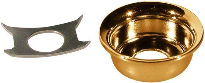 Boston JP-4-G TE-model Invoercup - Gouden Metaal met Retainer Clip
