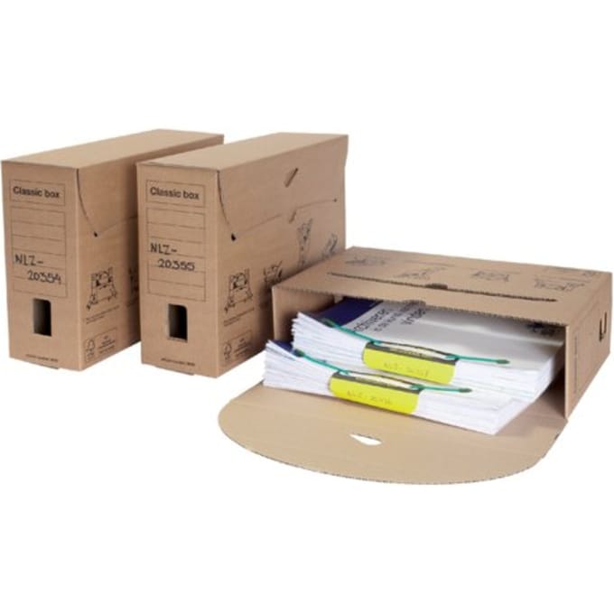 Archiefdoos Loeff's Classic Box 3040 370x260x110mm 50 stuks