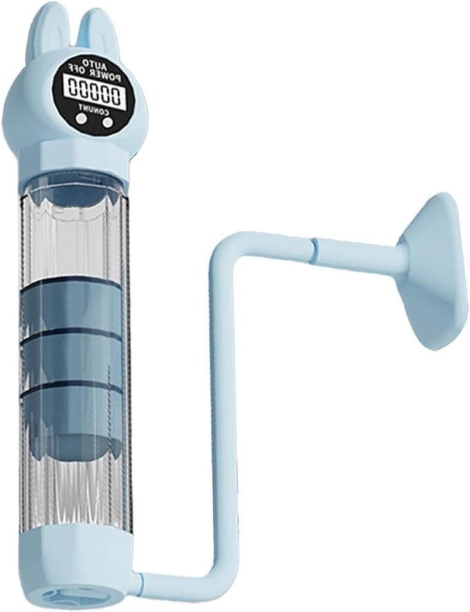 Ademhalingstrainer Longtrainer - Buikspier trainer - Core stabiliteit - Verstelbare weerstand - 22 cm - Rood
