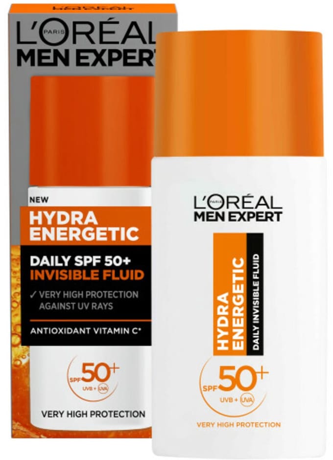L'Oréal Men Expert Hydra Energetic Dagcrème SPF50+ - 6 x 50 ml - Voordeelverpakking