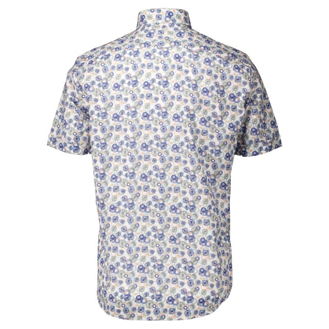 Giordano  Korte Mouw Overhemden Groen 516039