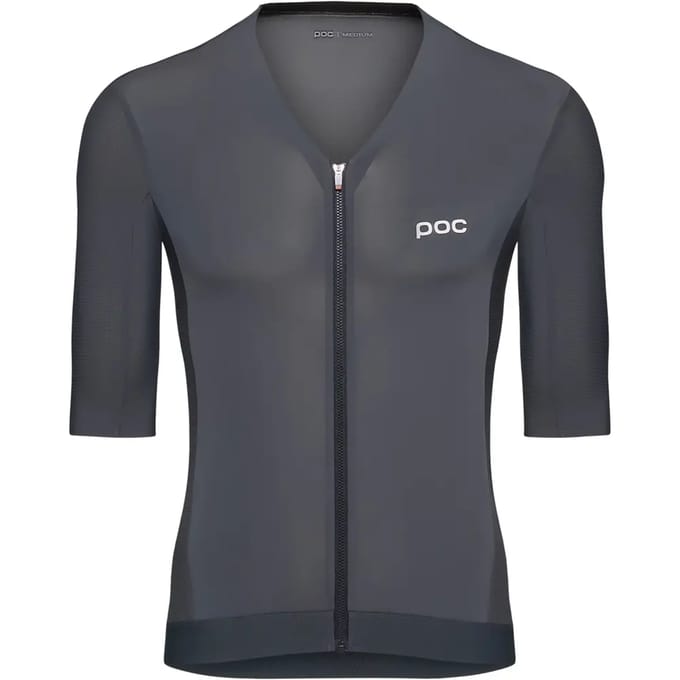 Poc Raceday Korte Mouw Wielertrui Grijs M Man