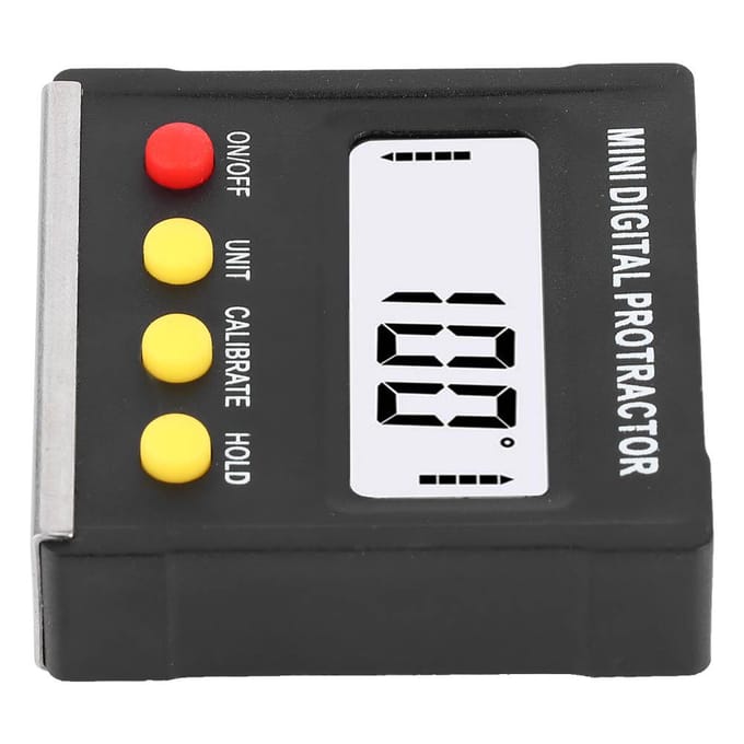Mini Elektronische Digitale LCD Gradboog Hoekzoeker Waterpas Inclinometer Meetinstrumenten white