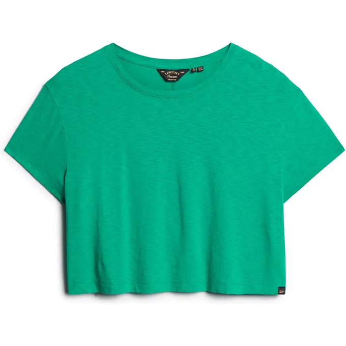 Superdry - Kort Slouchy T-shirt - Dames - T-shirts