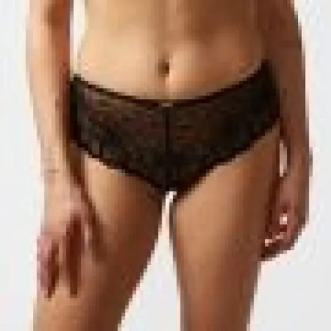 Chantelle lingerie onderstukken shorty onthullend Zwart M