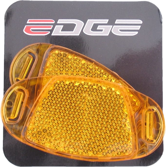 Spaakreflectorset Edge oranje  (2 stuks)