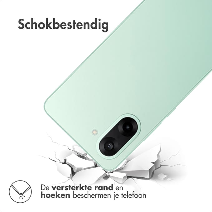 imoshion Hoesje - Geschikt voor OnePlus Nord CE5 - Shockproof Case - Transparant