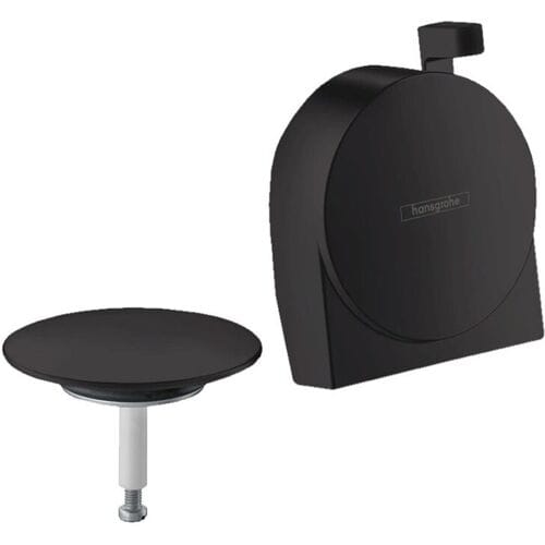 hansgrohe Exafill S afbouwdeel S badvul-, overloop- en afvoergarnituur mat zwart