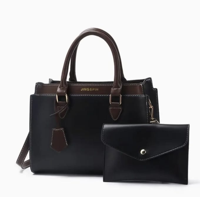 N3 Collecties Set van 2 Stijlvolle Dames Handtassen En Portemonnees,