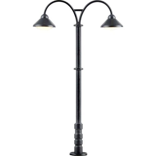 Viessmann Modelltechnik H0 Perronlantaarn Dubbel Kant-en-klaar model 6109 1 stuk(s)