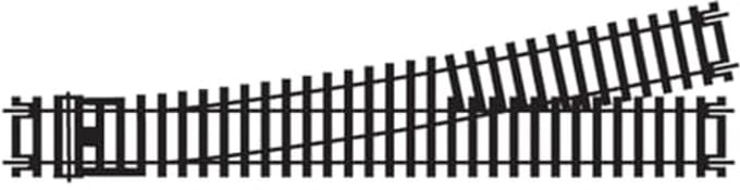 Linkerhand Express Point Track voor Model Trein Sets - OO Gauge Extra Track Stukken