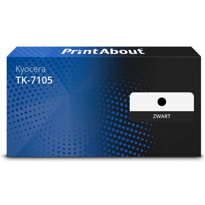 PrintAbout huismerk Toner TK-7105 Zwart Geschikt voor Kyocera
