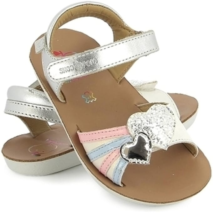Sandalen Shoo Pom Goa Heart Silver-Multi