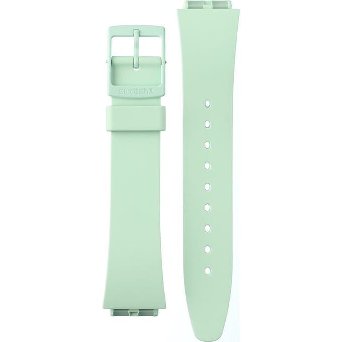 Swatch Plastic - What If - Square - SO34 ASO34G701 What If... Mint? band