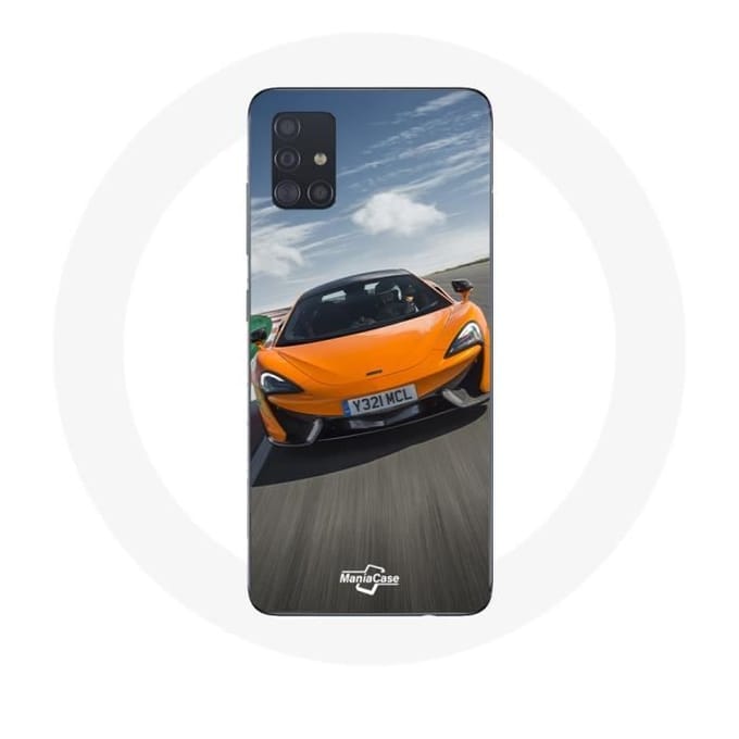 Coque - McLaren - Galaxy A51 - Orange - Formule 1 - Souple orange