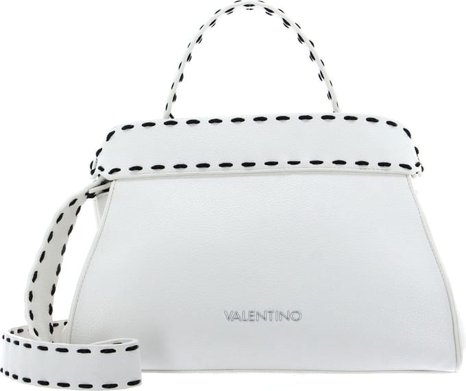 VALENTINO Handtas Schoudertas Malibu RE Satchel Bian / Nero Wit