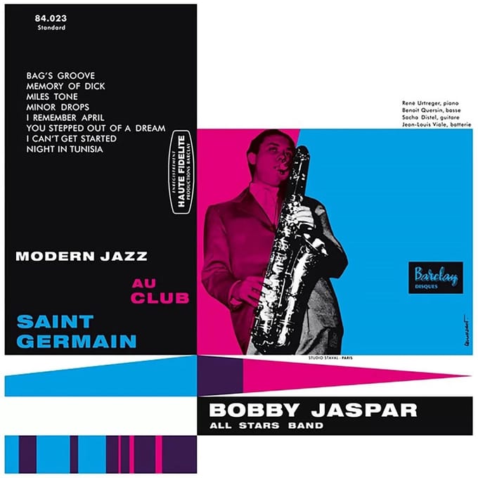 Bobby Jaspar - Modern Jazz Au Club Saint-Germain (LP)