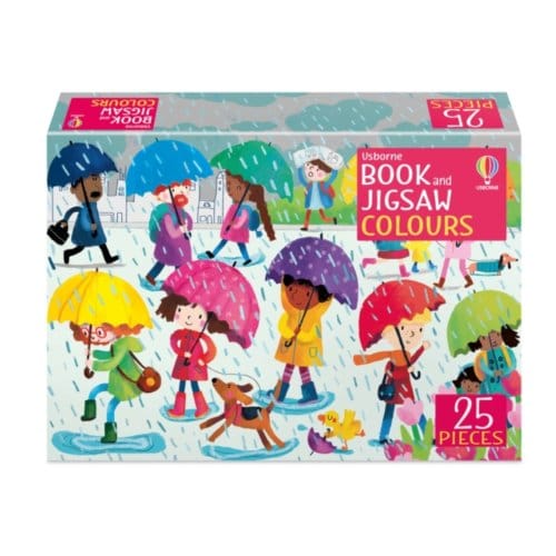 Book And Jigsaw Colours - Usborne Book And Jigsaw - Felicity Brooks