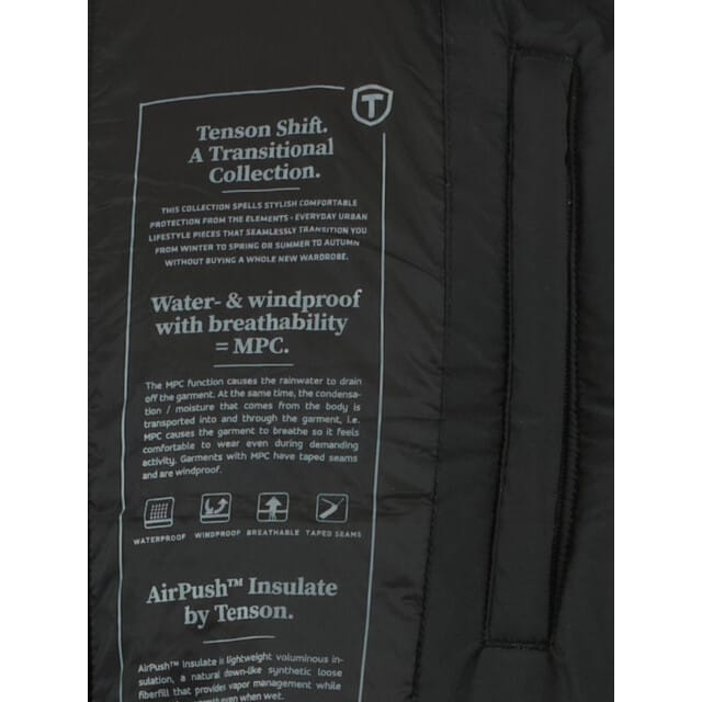 Tenson Shift Waterproof Jas Heren - Maat M