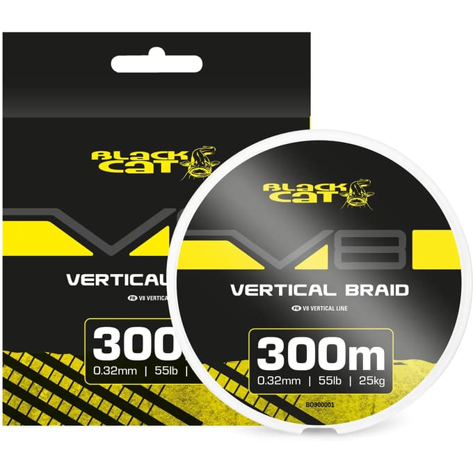 Vlecht Black Cat V8-LINE 0.32mm/55lb