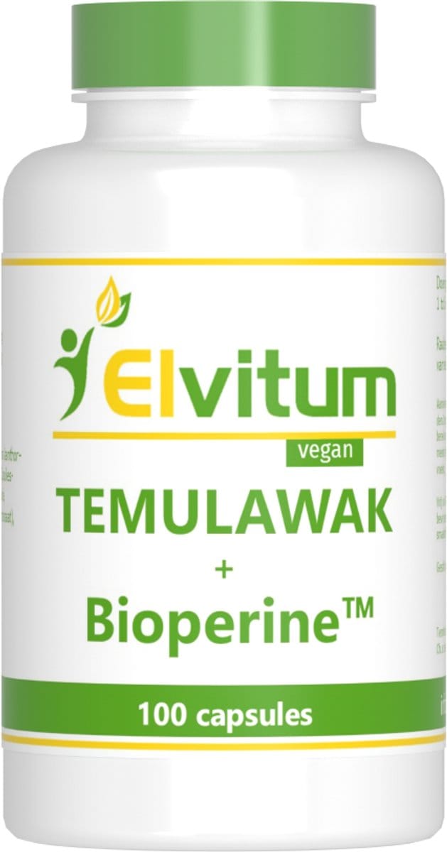 Elvitum Temulawak 100 Capsules
