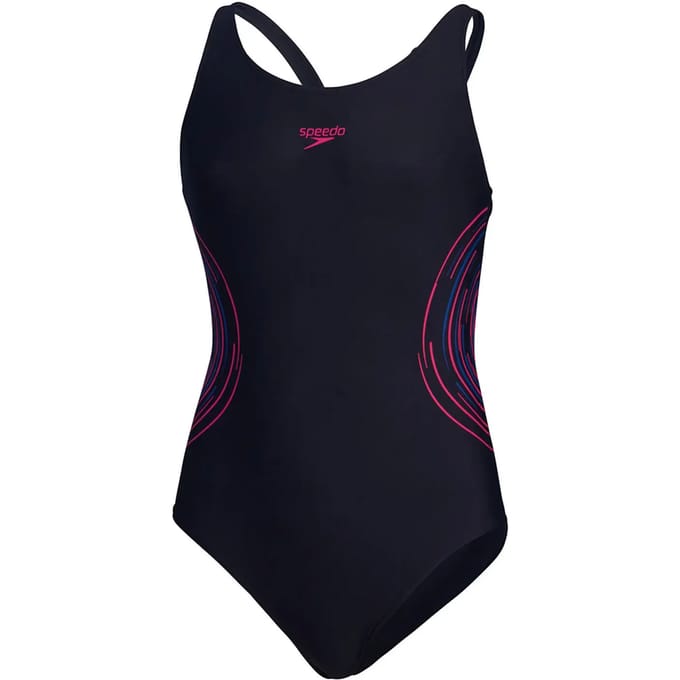 1-delig meisjes zwempak Speedo Placement Muscleback