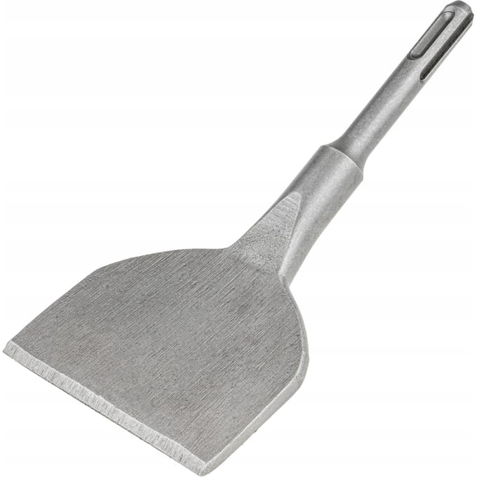Ciseau SDS+ 165x75 mm Large Courbé pour Béton Carrelage Silvertools