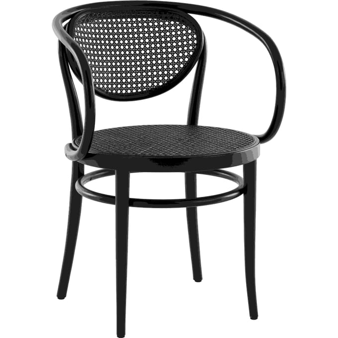 Thonet 210 R Stoel - ThonetDarkMelange