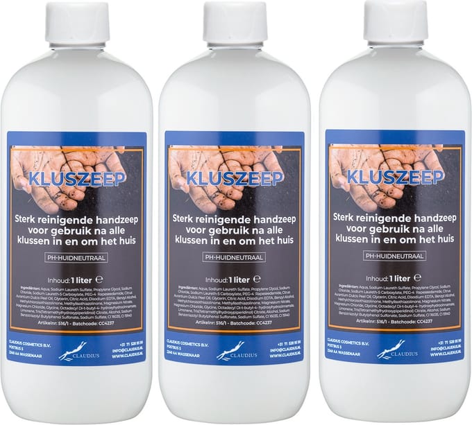 Kluszeep 1 liter - set van 3 stuks