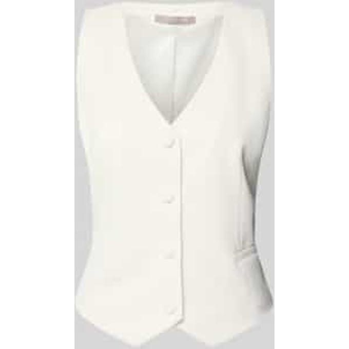 regular fit bodywarmer met v-hals