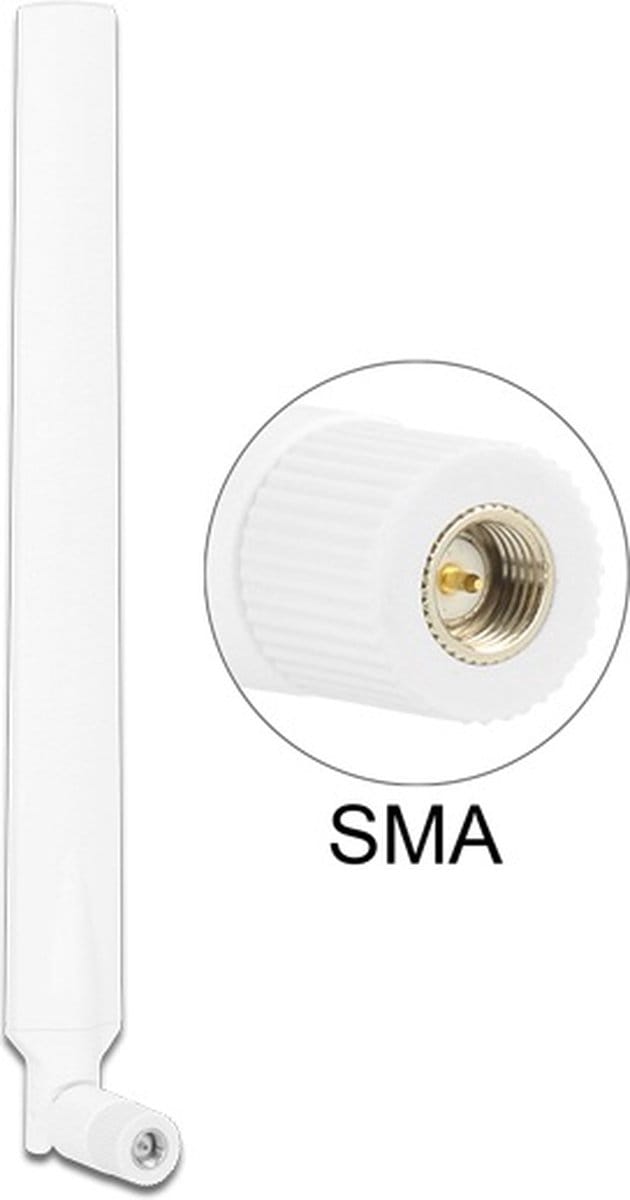 LTE (4G) antenne - omnidirectioneel - SMA (m) - 0-4 dBi / wit